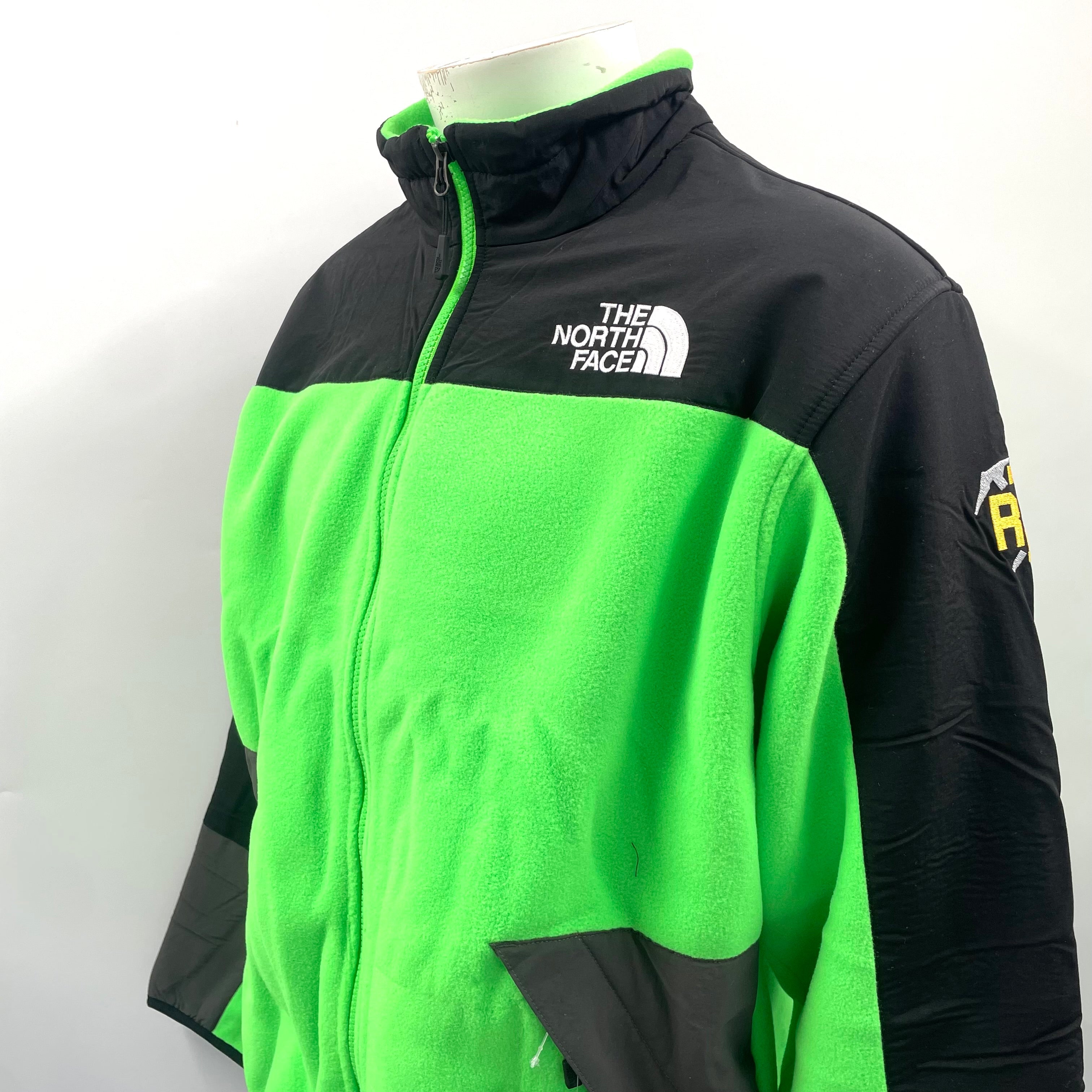 The North Face Fleece Jacket Krypton Green Colour Way. Size Large. BNWT