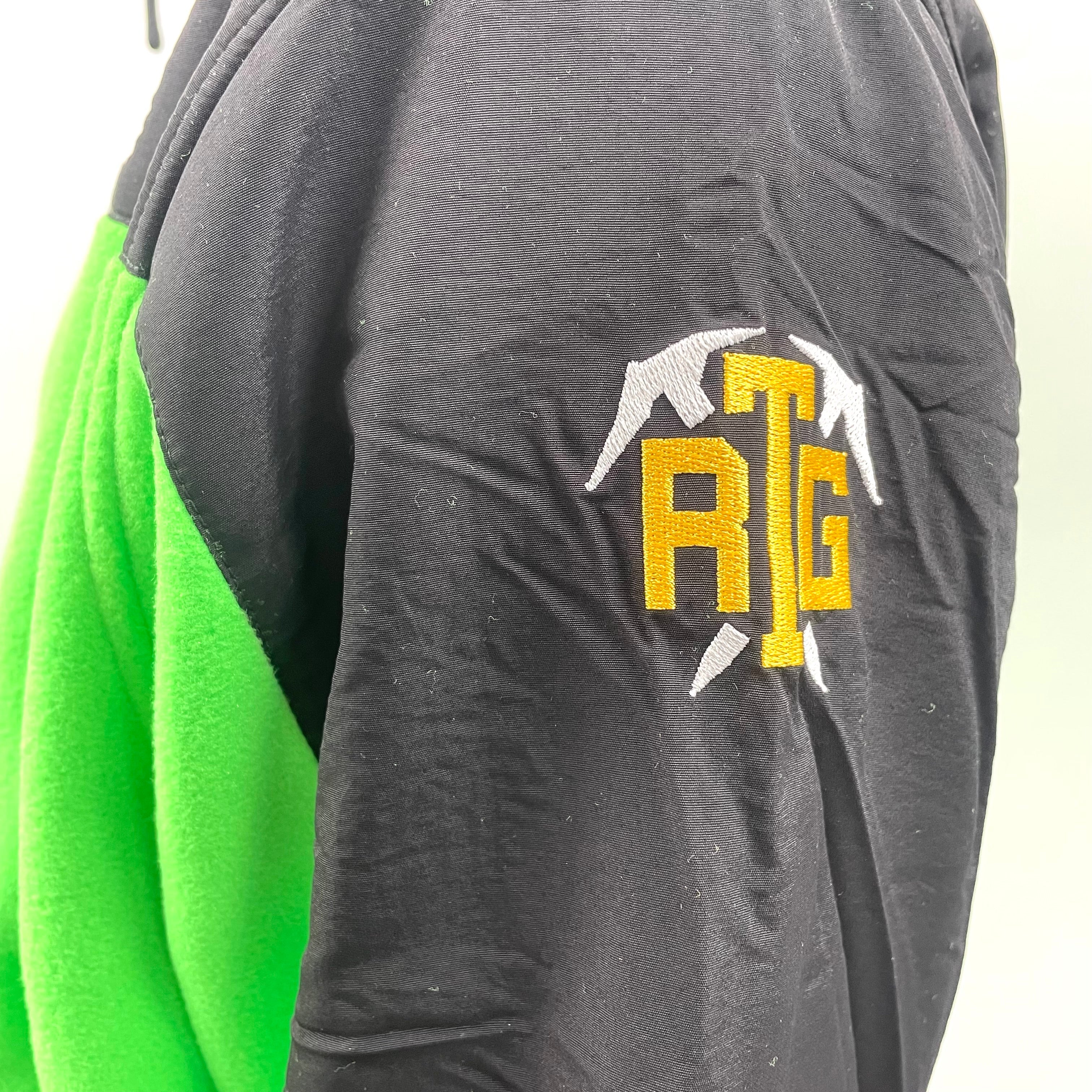 The North Face Fleece Jacket Krypton Green Colour Way. Size Large. BNWT