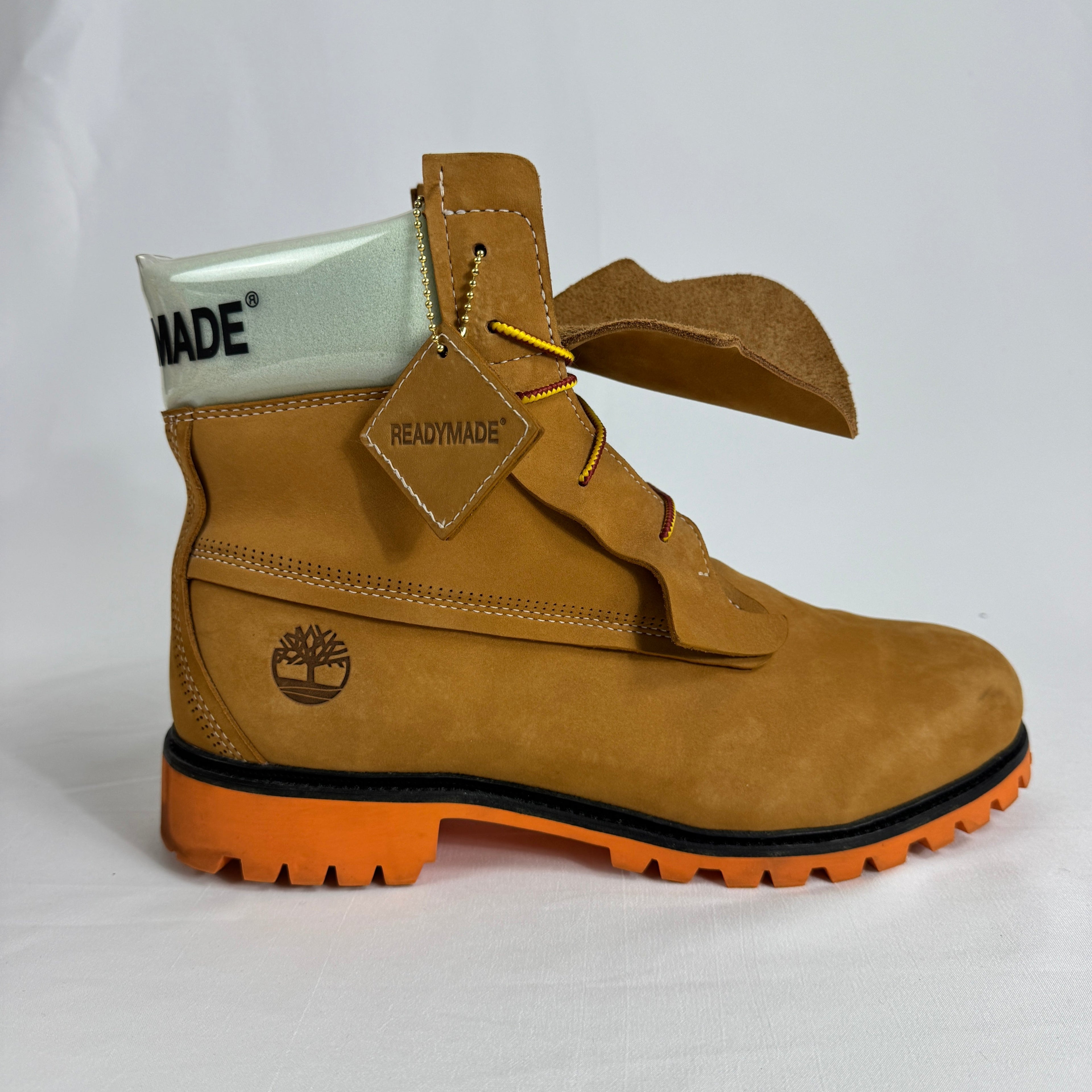 The Timberland x READYMADE Boots are a limited-edition collaboration that combines Timberland’s rugged boot heritage with