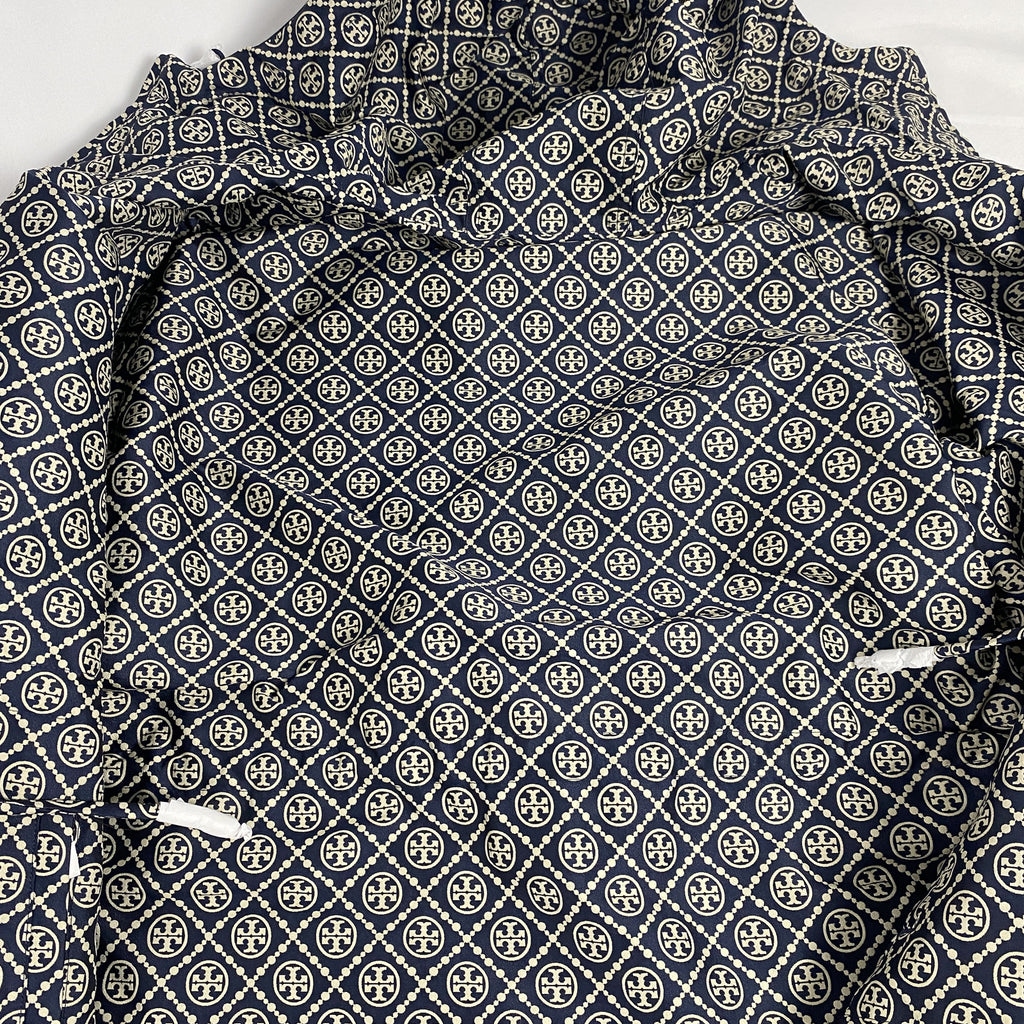 Tory Burch Reversible T Monogram Jacquard Anorak Tory Navy