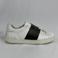 The Valentino Garavani Open Trainers are a refined luxury sneaker known for their clean, minimalist design and premium