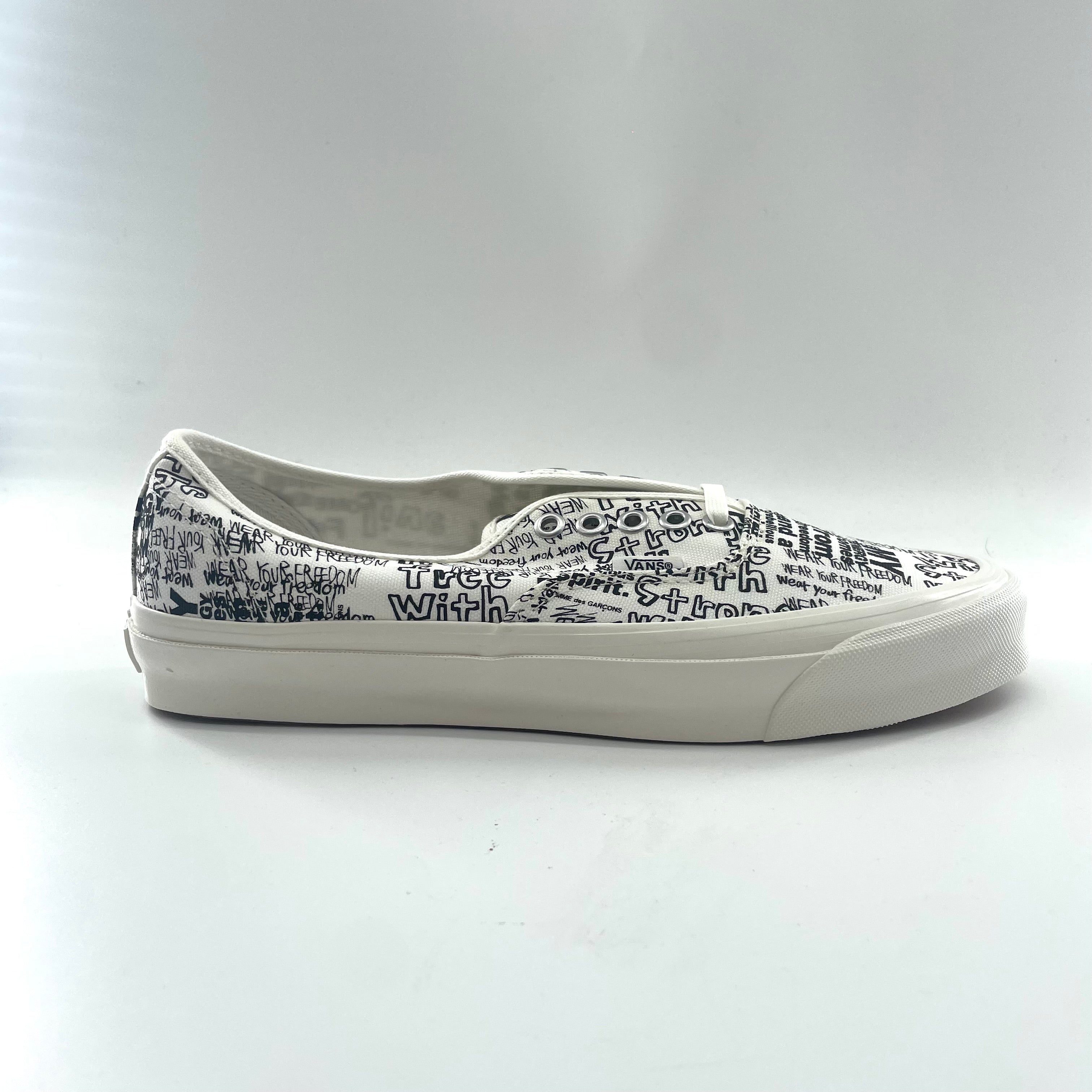 Vans X Comme Des Garcons Collaboration. Slip-On Sneakers. Brand new, with tags.