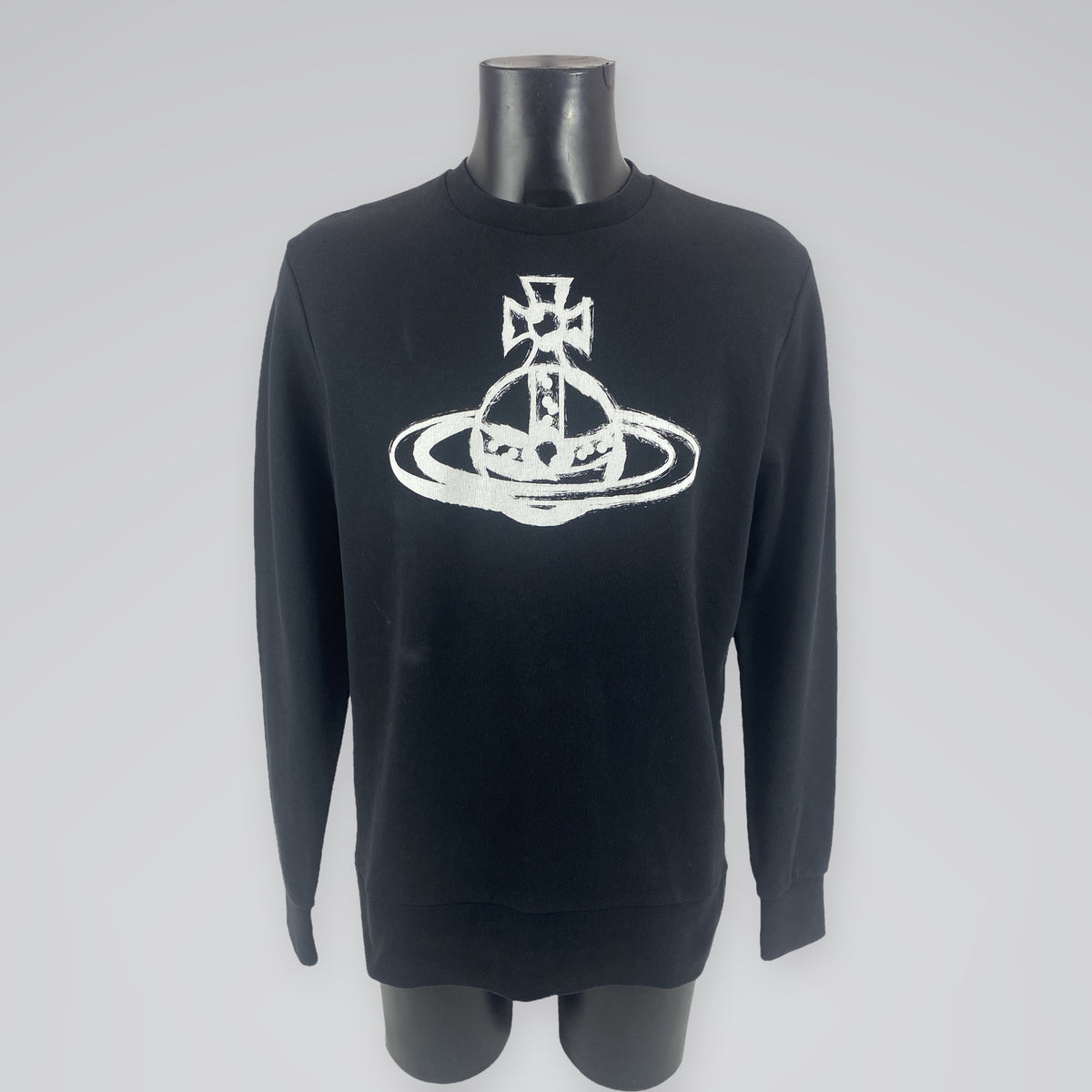 Vivienne Westwood Brushstroke Orb Sweatshirt Black